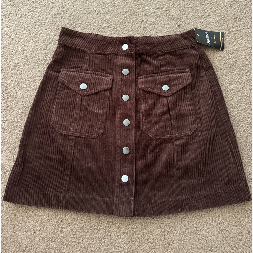 Forever 21 Button up Skirt